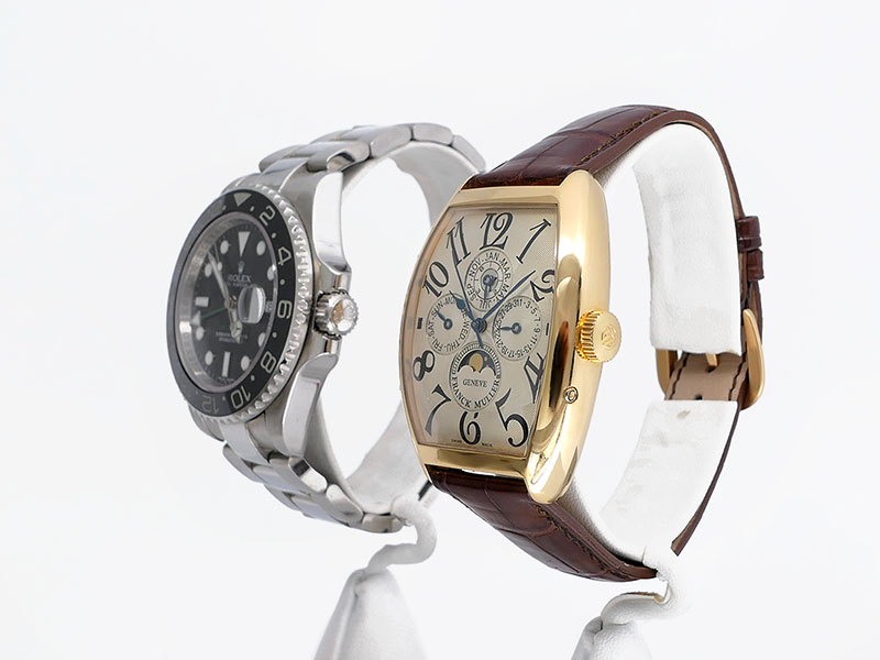 Franck Muller Cintree Curvex 1752 QZ DP 18k White Gold