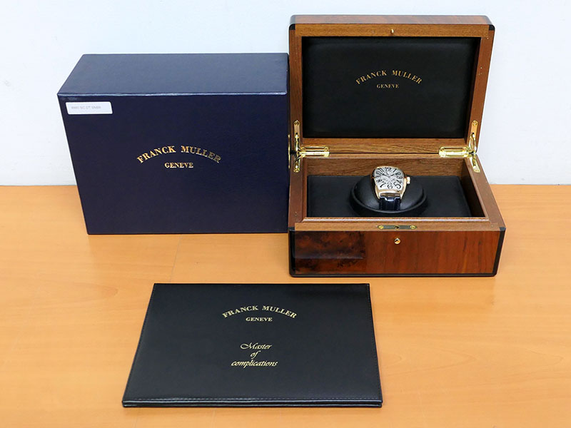 Franck Muller Cintree Curvex Platinum Rotor 8880 SC DT 18k