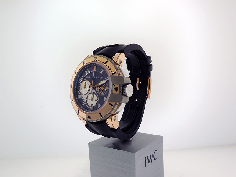 H Winston Chanel◢|⁴⁶ Harry Winston Project Z2 Ocean Diver 410-MCA44WZ Men's Watch