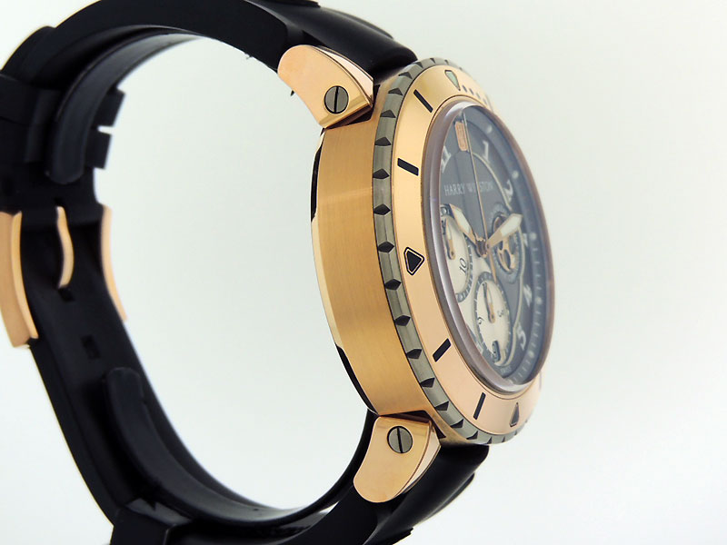 H Winston Chanel◢|⁴⁶ Harry Winston Project Z2 Ocean Diver 410-MCA44WZ Men's Watch