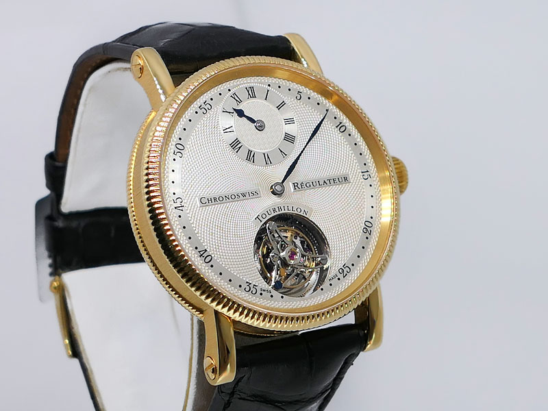 Chronoswiss Regulateur Tourbillon CH3121 18k Yellow Gold