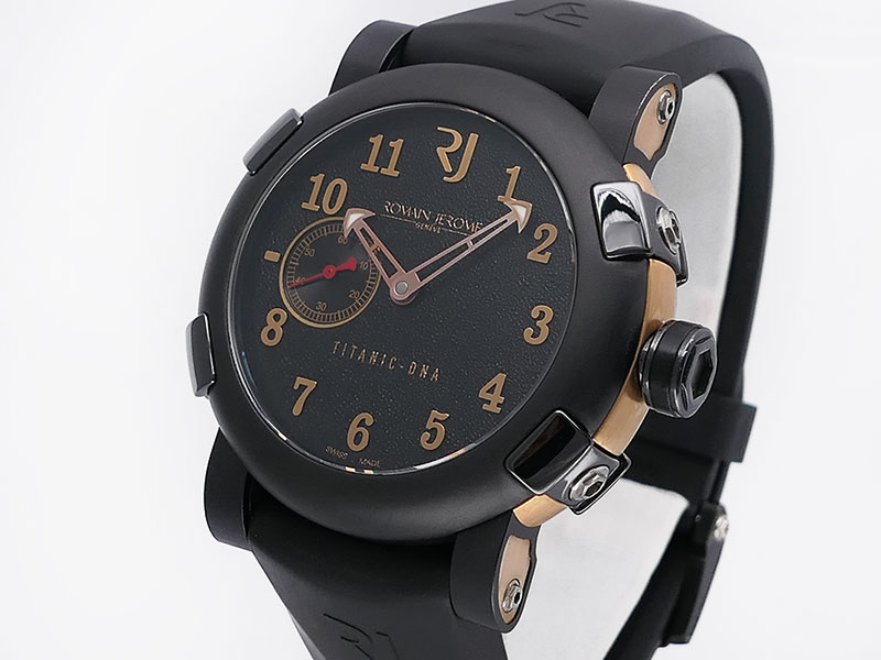 Romain Jerome Titanic DNA Five Black II T.BBB22.00 Rose Gold/ Ti